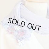 WINDMILL シフォンストール「風車」ペール・アイリス