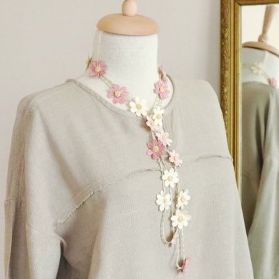 画像7: DAISY 2WAYラリエット「デイジー」オーロラ・ピンク