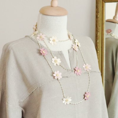 画像6: DAISY 2WAYラリエット「デイジー」オーロラ・ピンク