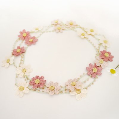 画像3: DAISY 2WAYラリエット「デイジー」オーロラ・ピンク