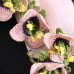画像3: 【Limited available 数量限定】3D flowers コットンストール「パンジー」パウダーピンク (3)