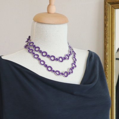 画像6: RING ラリエット「リング」ヴァイオレット