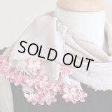 SAKURA  シフォンストール「桜」サンドベージュ