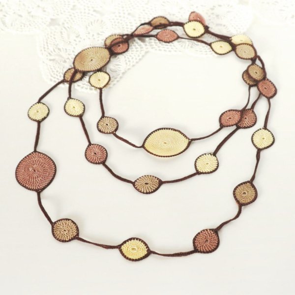 画像2: DROP ラリエット「ドロップ」チョコバナナ (2)