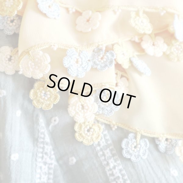 画像3: MARY 【Made to order 受注製作】シフォンストール「マリー」タンポポ・イエロー (3)