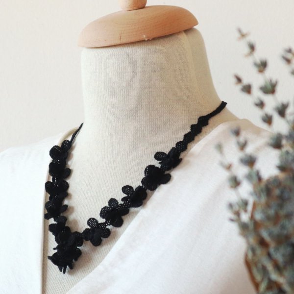 画像4: FESTIVAL ネックレス「フェスティバル」ブラック (4)