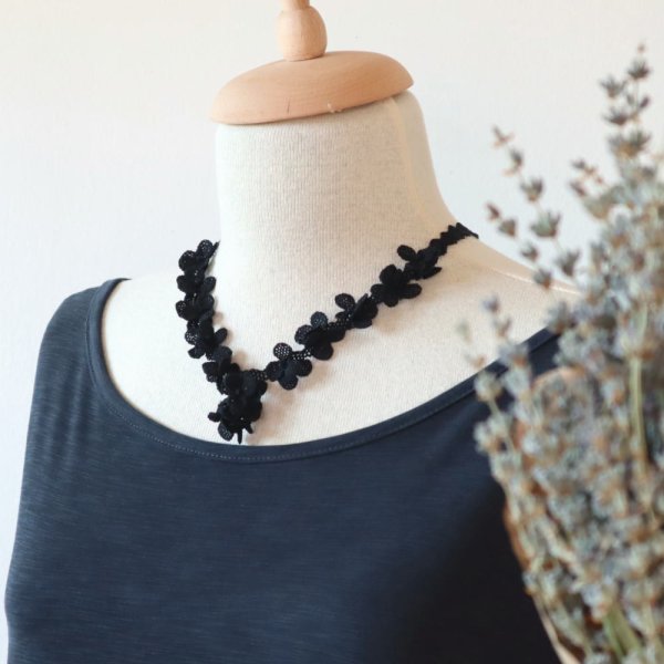 画像3: FESTIVAL ネックレス「フェスティバル」ブラック (3)