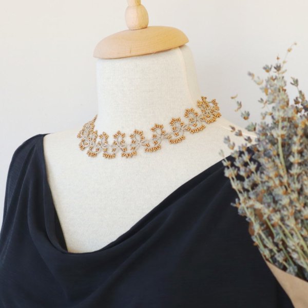 画像2: GRACE ネックレス「グレース」ゴールド (2)