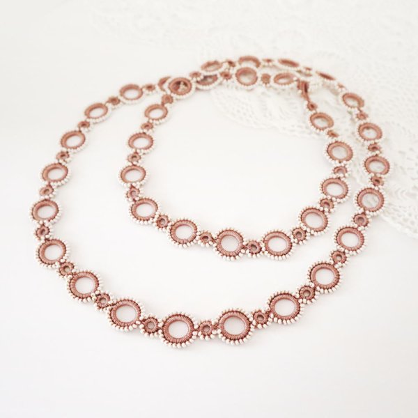 画像3: RING ラリエット「リング」ミルクココア (3)