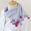 画像6: ROSE 【Made to order 受注制作】シフォンストール「ローズ」ペール・アイリス (6)