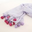 画像5: ROSE 【Made to order 受注制作】シフォンストール「ローズ」ペール・アイリス (5)