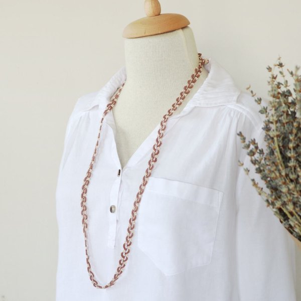 画像3: RIVIERE ラリエット「リヴィエール」ミルクココア (3)