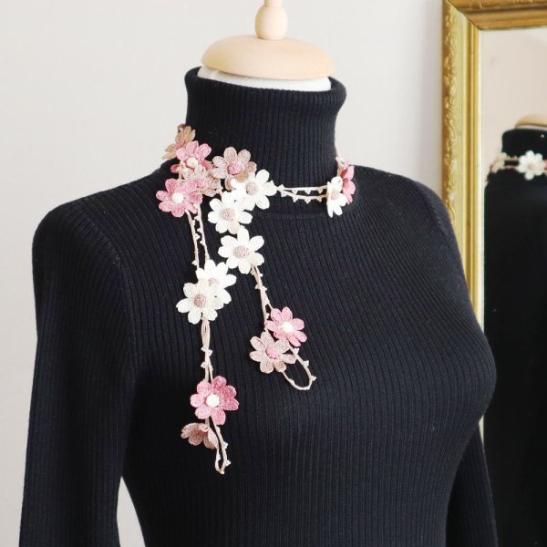 画像7: DAISY 2WAYラリエット「デイジー」スイート・チェリー (7)