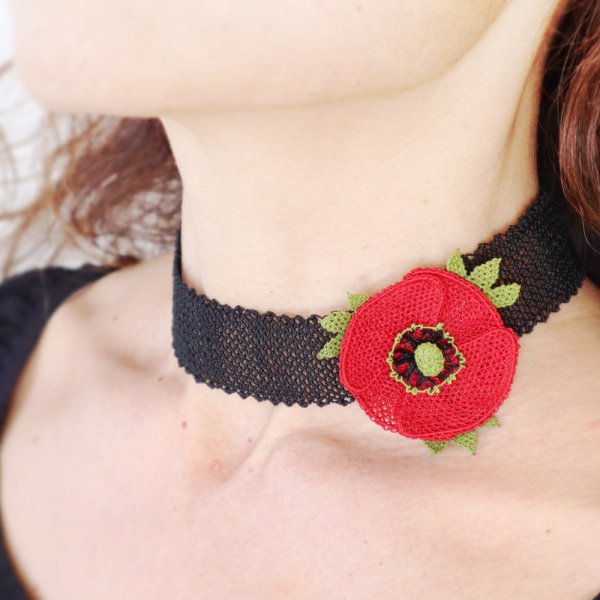 画像3: POPPY チョーカー「ポピー」 (3)