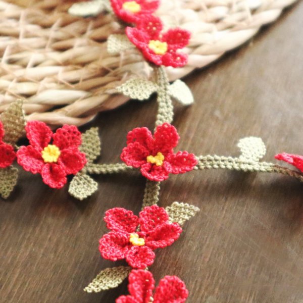 画像2: SEASON ネックレス「シーズン」スカーレット (2)