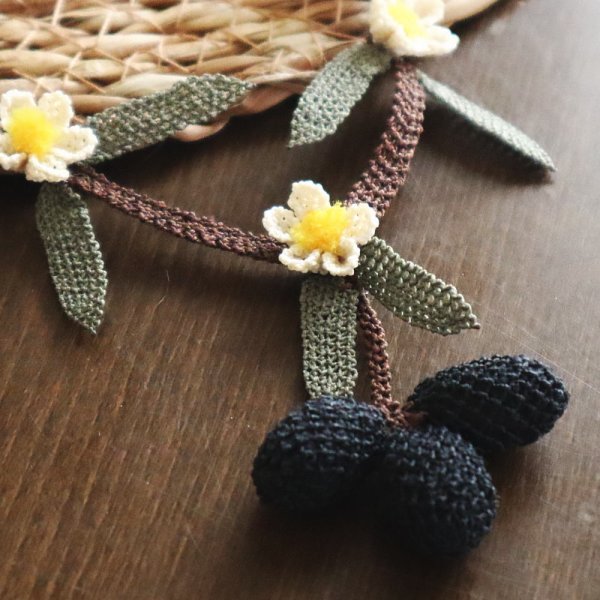 画像2: OLIVE ネックレス「オリーブ」 (2)