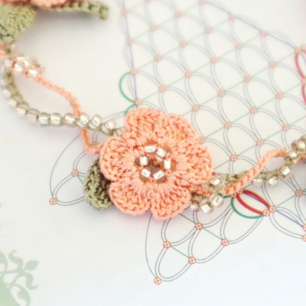 画像2: MARY ブレスレット「マリー」ペール・タンジェリン (2)